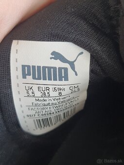 Čierne dámske PUMA tenisky - 5