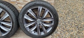 Predám orginal VW ARTEON ALMERE R-LINE 5x112 245/45r18zimné - 5