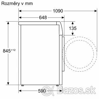 Predám ročnú práčku BOSCH WGB256A0BY Séria 8 - 5