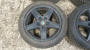 Elektróny R17 5x110 + nové zimné pneu Continental - Alfa 159 - 5