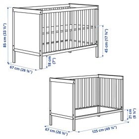 Detská postielka Ikea Sundvik - 5