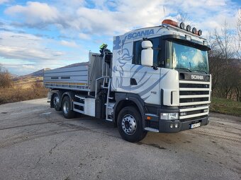 Scania sklápač s HR - 5