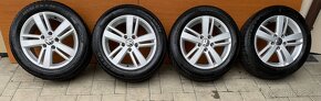 Orig.VW Alu Disky 5x112 6,5jxR16 ET50 205 55 16 zimné - 5