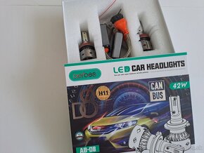 LED žiarovky H11 – 42W - 4800 Lm - Canbus - 5