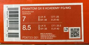 Futbalove kopacky  NIKE Phantom GX II Academy FG/MG - 5