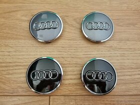 AUDI puklicky Stredove krytky kolies krytky do diskov. - 5