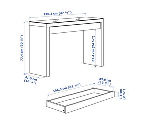 Kozmetický stolík IKEA - 5