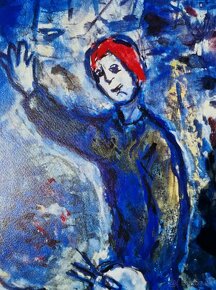 MARC CHAGALL - View of Paris (Nezarámované) Litogr. tlač - 5