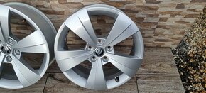 Predám Orginal SKODA HELIOS elektrony 5X112 R17Superb3 - 5