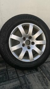 Zimna sada - vw hlnikove disky s 195/65 R15 rozteč 5x112 - 5