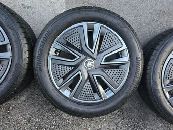 Letne kolesa Skoda Fabia 5x100 r16 195/55 r16 top stav - 5