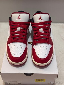 Air Jordan 1 low / gym red 43 - 5