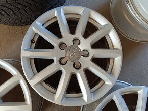 Hliníkové disky 16" 5x112 Audi A4 B8 - 5