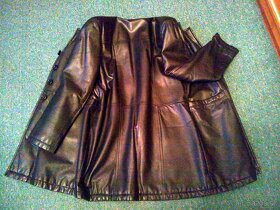 Pekný prechodný dámsky kabát z pravej kože - 5