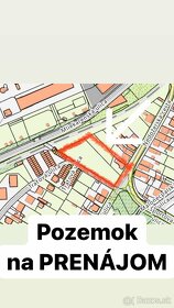 Pozemok na prenájom - Prievidza - 5