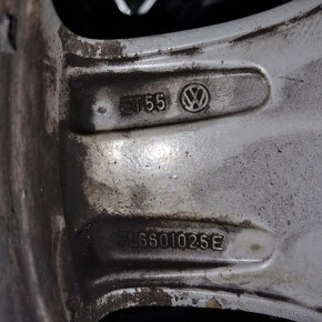 Originál Volkswagen Touareg disky 5x120 R17 ET55 - 5