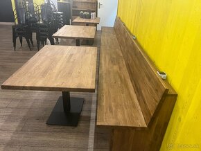 Masivne stoly z dubovej špárovky - 5