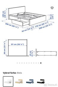 Rám postele Ikea - 5