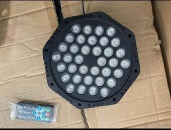 Predám svetlá LED par 36x1,5w - diaľkové ovládanie - ihneď k - 5