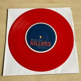 7" LP - The KILLERS - Bones - Limited RED Vinyl - NM - 5