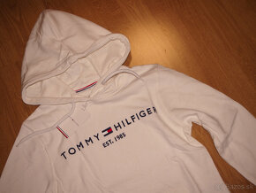 Tommy Hilfiger dámska biela mikina2 - 5