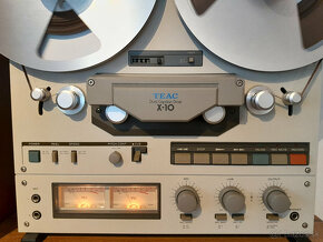 TEAC X-10 komplet vrátane zbierky kotúčov a príslušenstva - 5