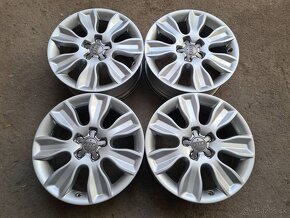 5x100 r16 ET30 x 6J elektróny AUDI, ŠKODA, VW, SEAT - 5