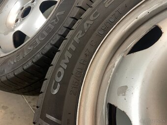 Letná sada kolies 215/60 R17 VW Multivan 5x120 R17 - 5