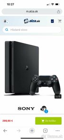 PS4 slim s 2 ovládačmi - 5