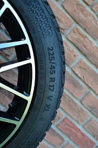 5x112 R17 Zimna sada na Skoda Octavia 3 + 225/45 R17 Cont. - 5