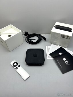 Apple TV + originál ovládač + príslušenstvo - 5