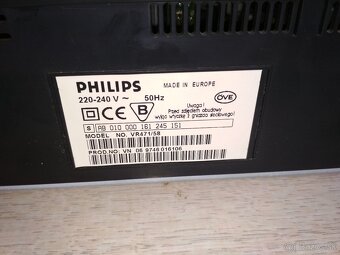 Videorekorder 4-hlavovy Philips VR471 - 5