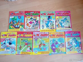 Staré komiksy a knihy Mickey Mouse, Duck Tales, Tom a Jerry - 5