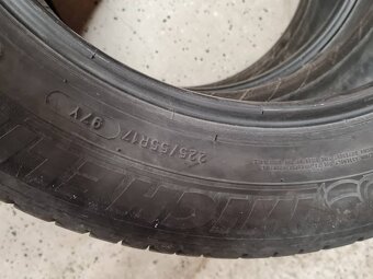 2x Dunlop 225/55 , Michelin 225/55 R17 letné pneu - 5