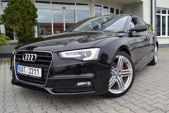 AUDI A5 B8 2.0 TFSI 3X S LINE, KOŽA, NAVI, FÓLIE, BIXENÓNY - 5