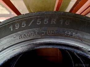 195/55 R16 Letné pneumatiky kompletná sada - 5