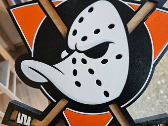 Anaheim DUCKS 3D drevený obraz - 5