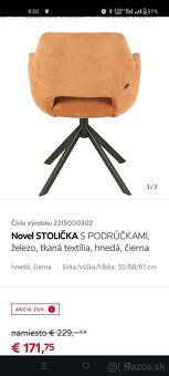 stolička s podrúčkami - 5