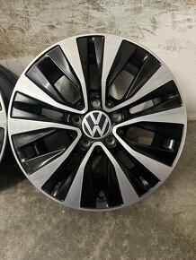 Nepoužité hliníkové disky 5x112 R16 VW, Audi, Merecedes - 5