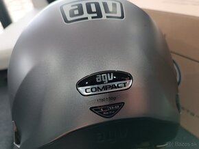 MOTOCYKLOVÁ PRILBA AGV COMPACT ST E2205 - MATT GREY L - 5