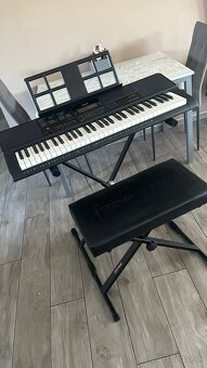 CASIO CT-X700 klávesy + stojan a stolička - 5