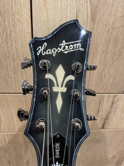 Hagstrom Swede Three Kings Limited Edition 2016 + kufor, pás - 5