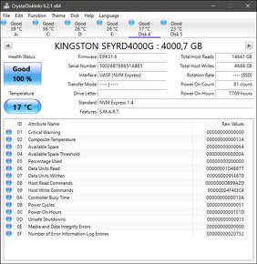 Kingston FURY Renegade 4TB PCIe 4.0 NVMe M.2 SSD - 5