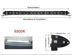 Predám nepoužitu LED rampu 90W - 5