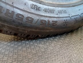 2ks 215/55R17 zimné pneumatiky Dunlop - 5