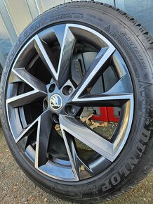 Zimní alu kola Vela 18" Škoda Superb 235/45 R18 - 5