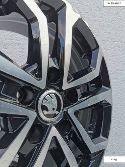 Škoda Octavia, Superb alu disky Dezent 5x112 R16 1233 - 5