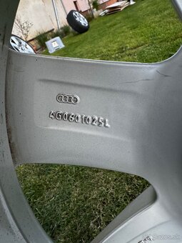 Predám sadu originál AUDI 5x112 R17 - 5