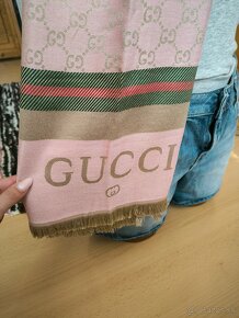 Luxusný šál Gucci + ponožky Gucci ako darček - 5