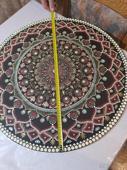 Rucne malovana mandala - 5